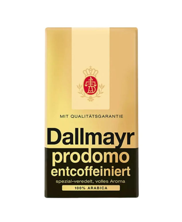 Кофе молотый Dallmayr Prodomo Entcoffeiniert без кофеина 500 г (1895227900)