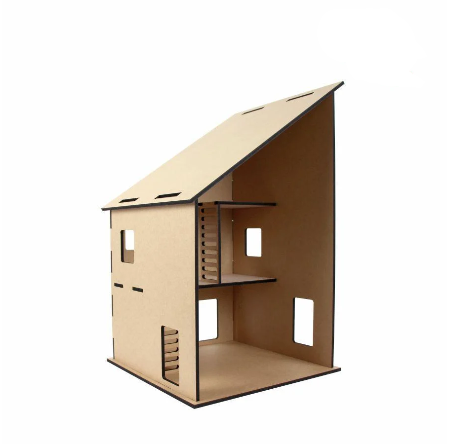 Кукольный домик для декупажа Rosa Talent Модерн 1 МДФ 52х32х32 см (4823100231374)