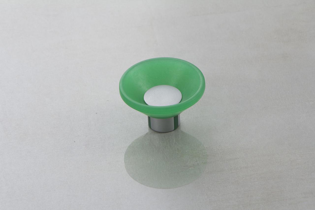 Мебельная ручка резиновая Poliplast РП-11 Зеленый (15974)