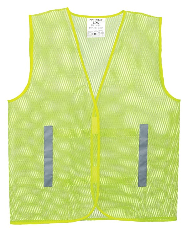 Жилет сигнальний сітчастий PORTWEST F171 S/M Жовтий (F171YERS/M)