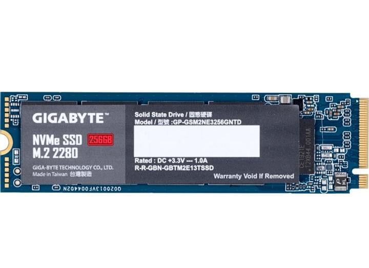 Твердотельный накопитель Gigabyte 256 Гб TLC NAND flash (GP-GSM2NE3256GNTD)