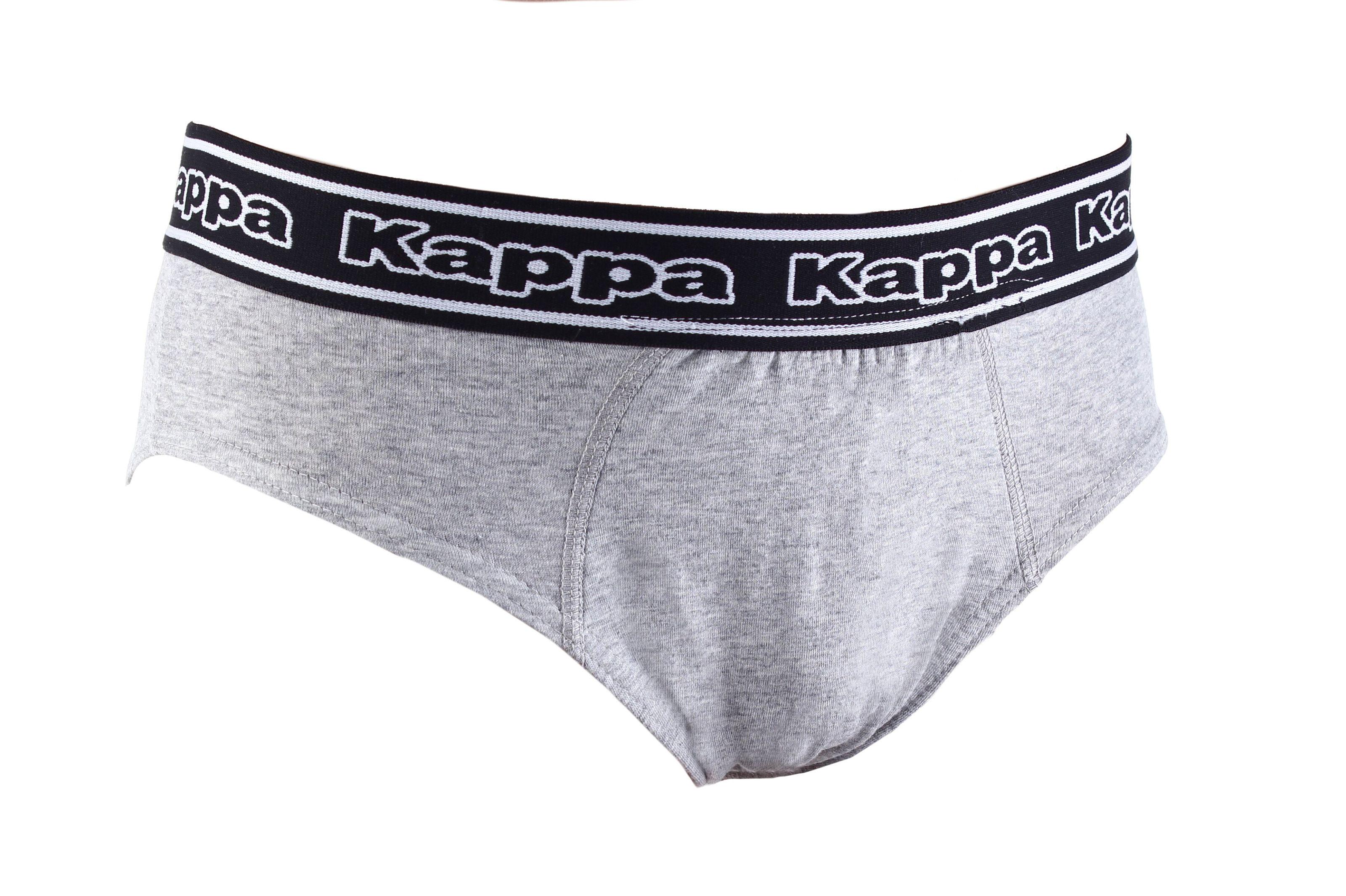 Трусы-слипы Kappa Men's Slip XL 1 шт. Gray 30511009-2