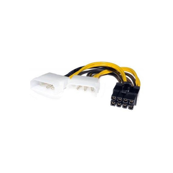 Кабель Atcom 8pin - 2 Molex Video Card Power (8604)