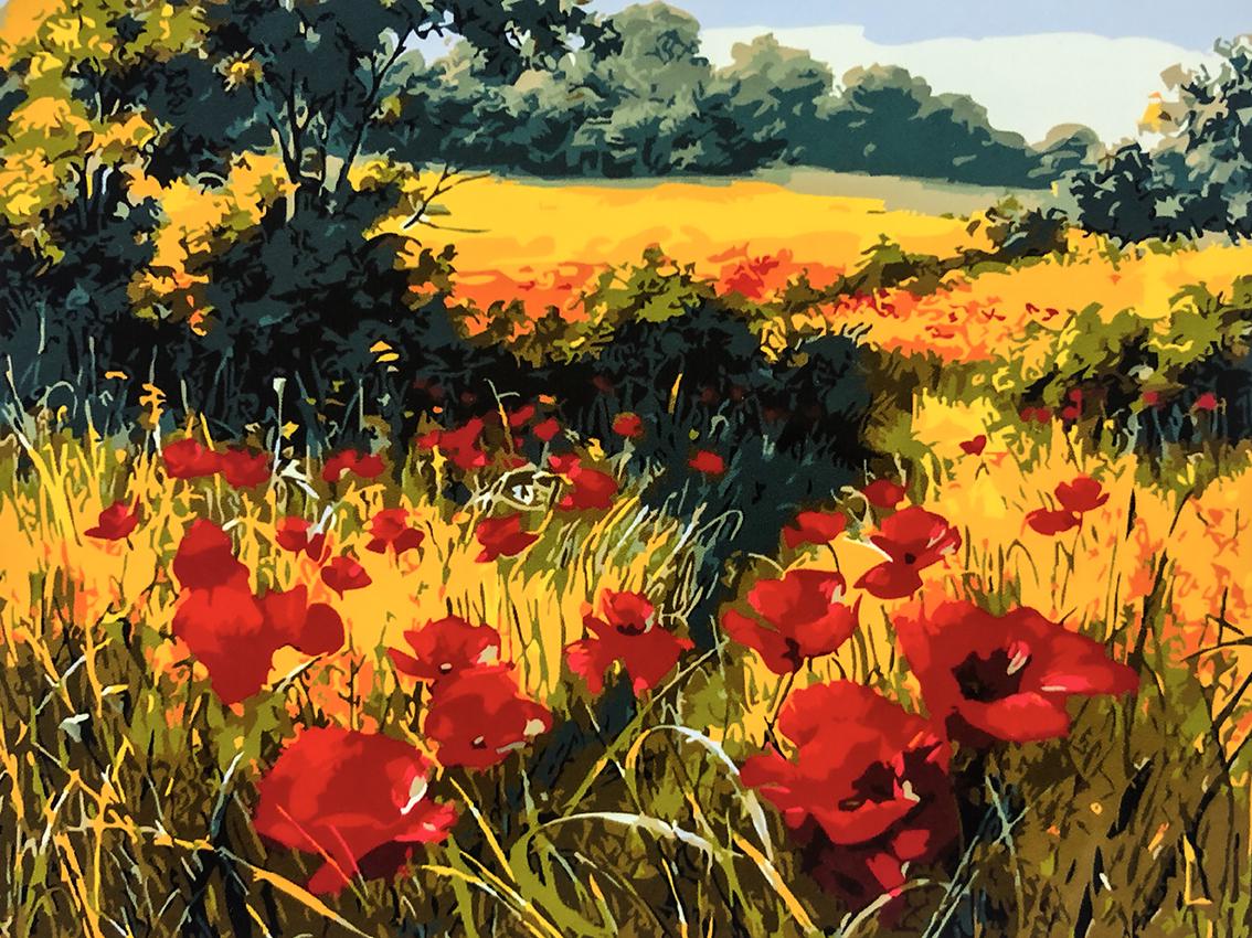 Картина по номерам "Маковое поле" 50x40 см (РНК-039)