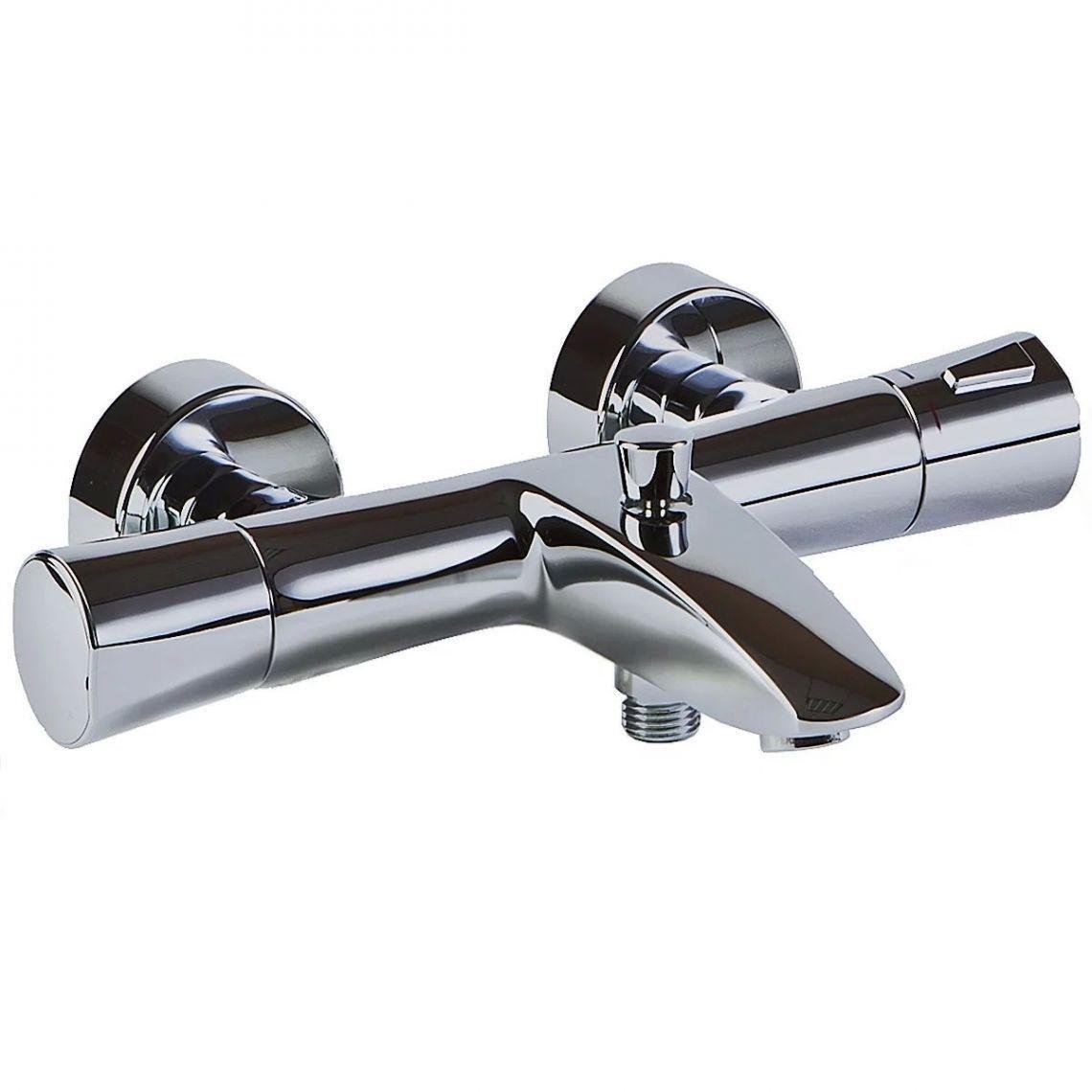 Смеситель для ванны Kludi Zenta с термостатом Хром (351010538)