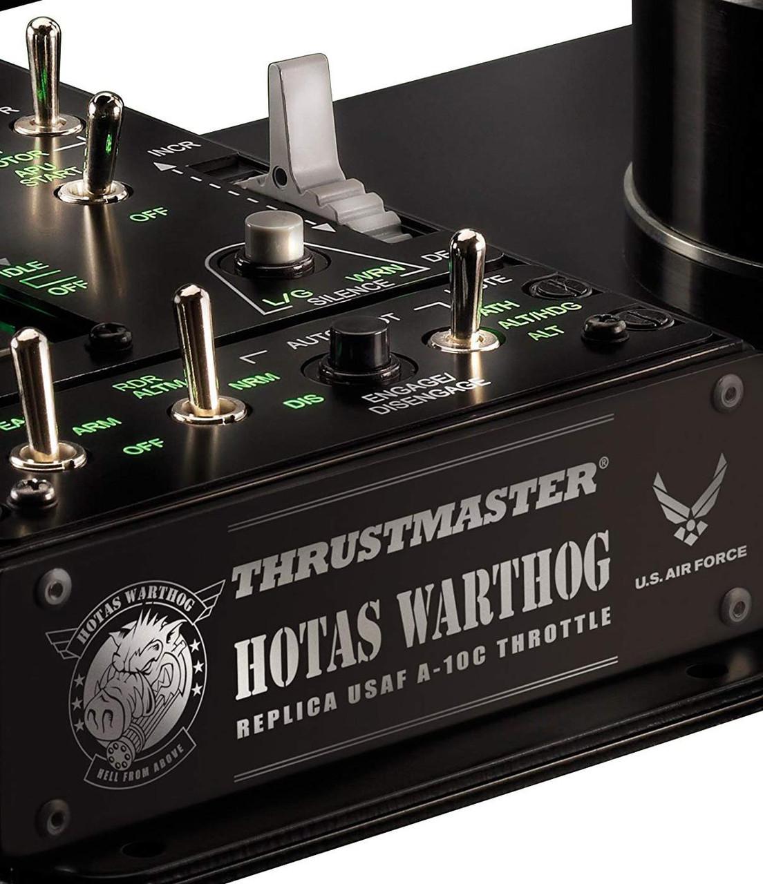 Ігровий комплект Thrustmaster Hotas Warthog джойстик/важіль РУД (2960720) - фото 5 Ігровий комплект Thrustmaster Hotas Warthog джойстик/важіль РУД (2960720) - фото 5