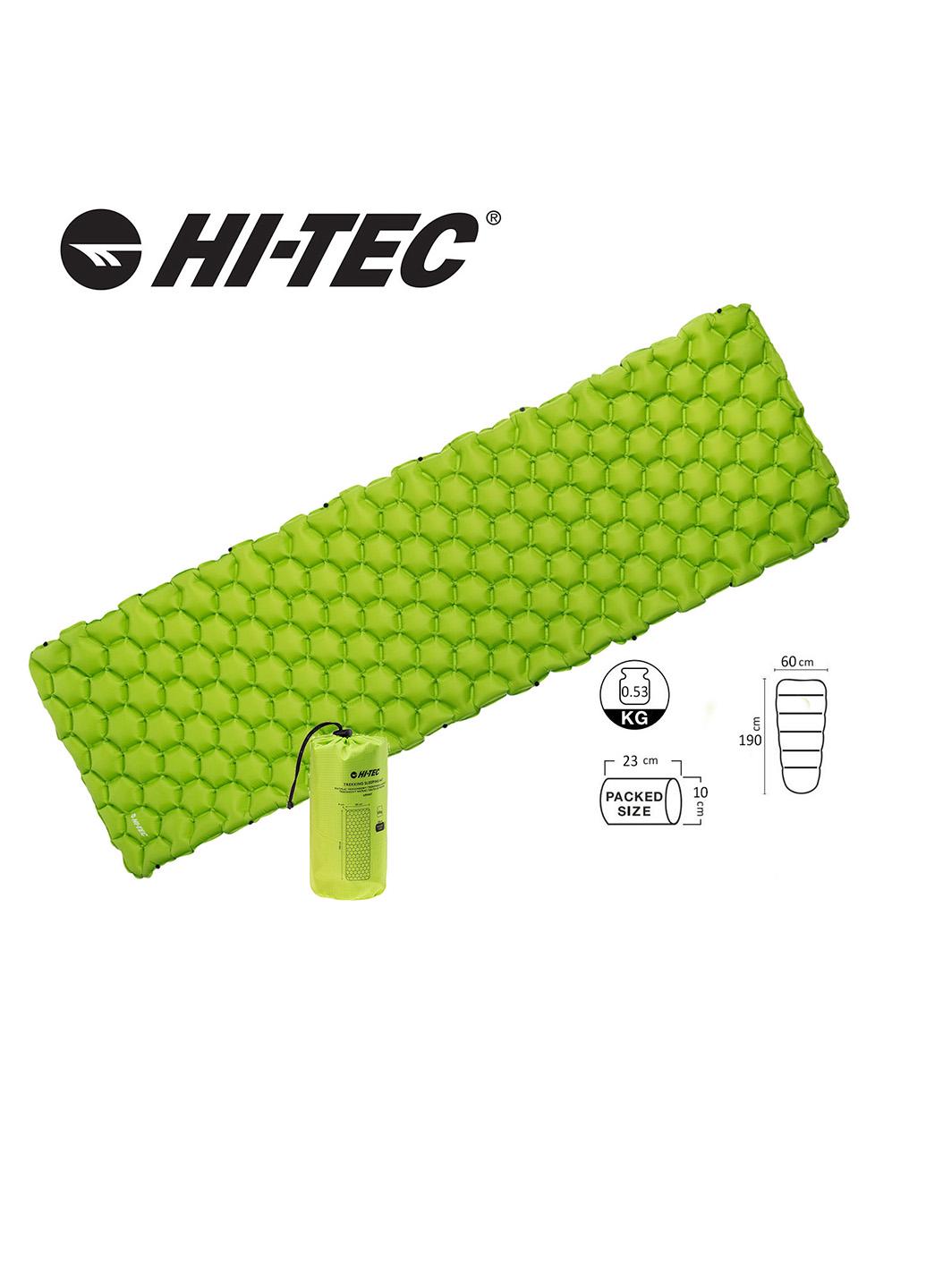 Надувний килимок Hi-Tec AIRMAT 190x60 Зелений (HT-airmat190-green) - фото 6