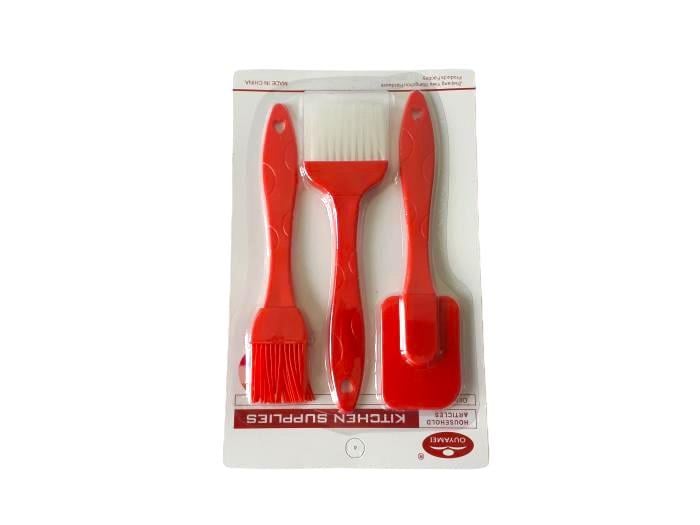 Набор кухонных принадлежностей силиконовый 3 шт. L 18,5 см (1197370057) Набор кухонных принадлежностей силиконовый 3 шт. L 18,5 см (1197370057)