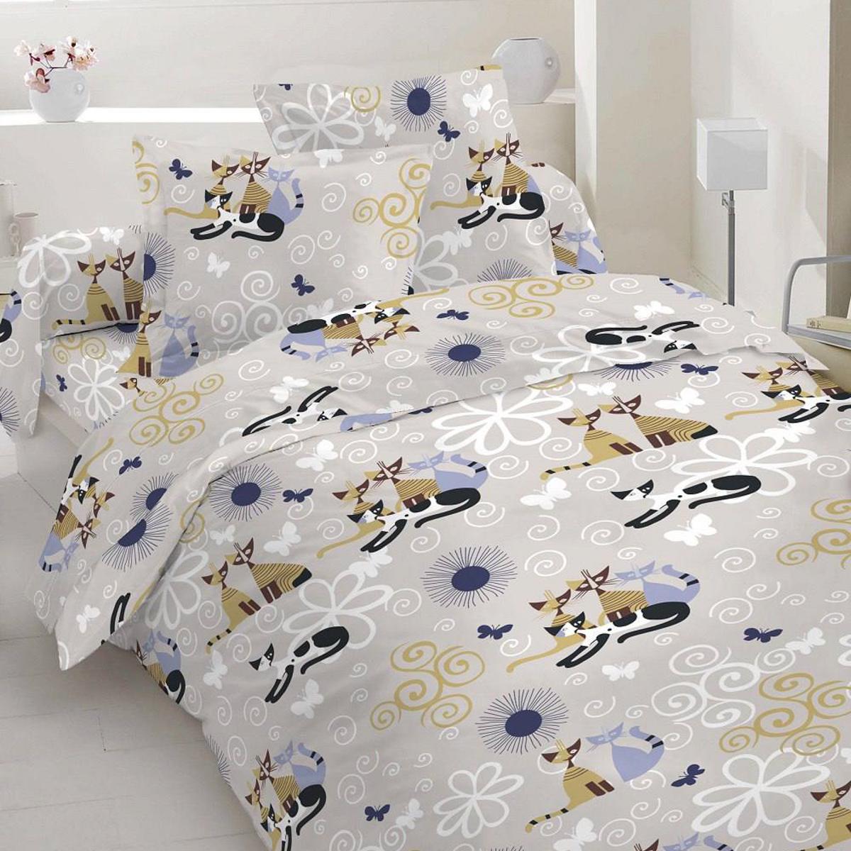 Комплект постельного белья Vital Textile BL2-1047-70 бязь голд двуспальный 180х220 см (32789132Е)