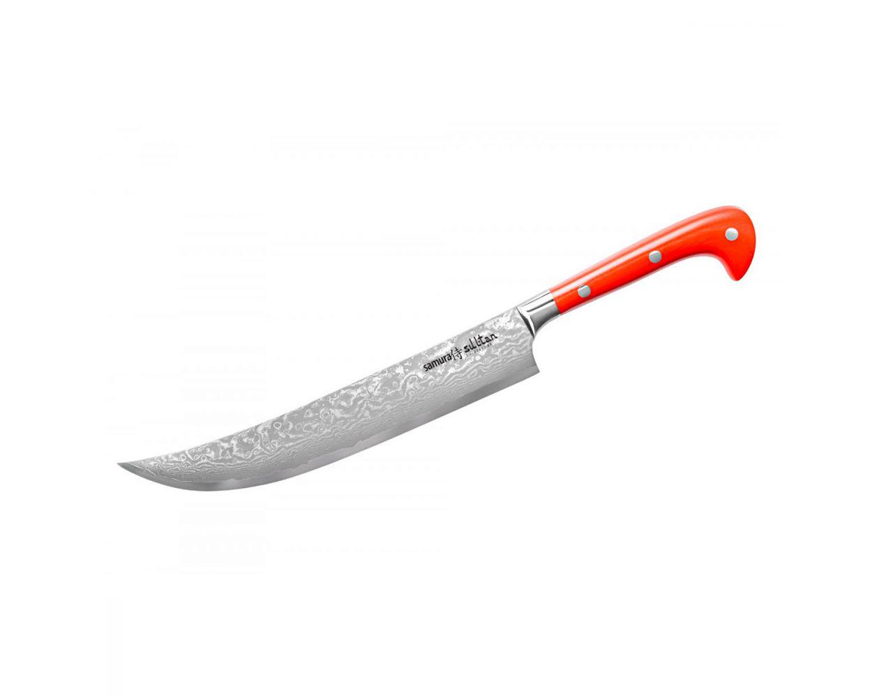 Нож кухонный для нарезки Samura SU-0045DBR 210 мм Red (110822)