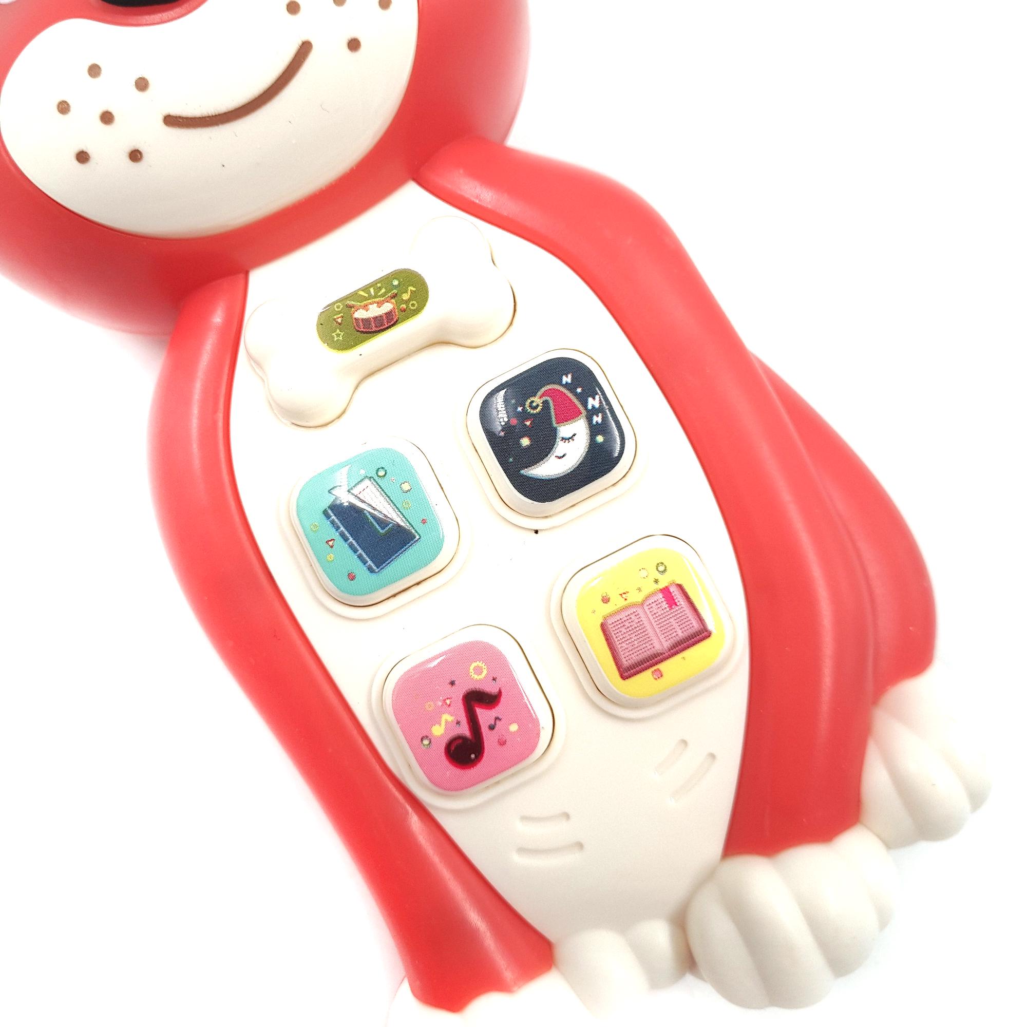 Телефон інтерактивний Тигреня ТК Group 15 см укр. озвучка Червоний (125257k) - фото 4 Телефон інтерактивний Тигреня ТК Group 15 см укр. озвучка Червоний (125257k) - фото 4