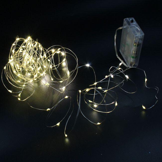 Гирлянда Garland капля росы 30 LED на медной проволоке 3 м Теплый Белый (2832) Гирлянда Garland капля росы 30 LED на медной проволоке 3 м Теплый Белый (2832)