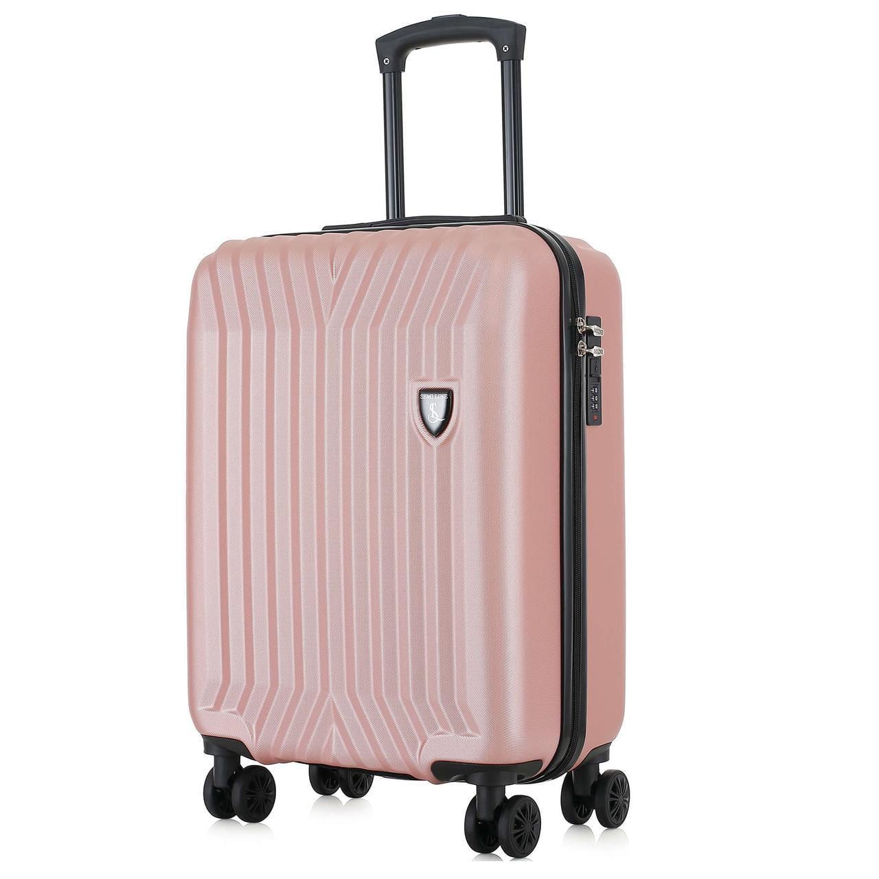 Чемодан SEMI LINE 20" S Pink (T5987-3)
