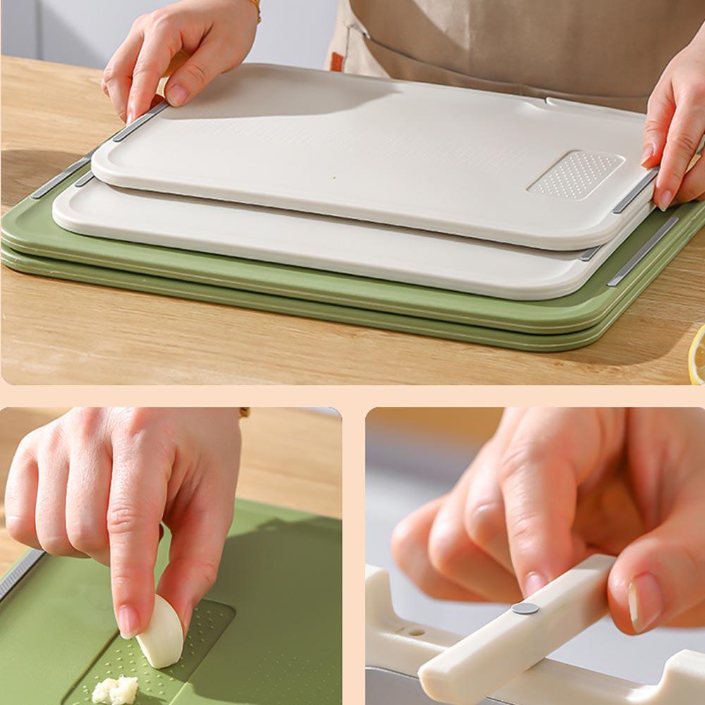 Доска кухонная для нарезки двусторонняя 26x37,5 см Зеленый (NR0246_4) - фото 2 Доска кухонная для нарезки двусторонняя 26x37,5 см Зеленый (NR0246_4) - фото 2