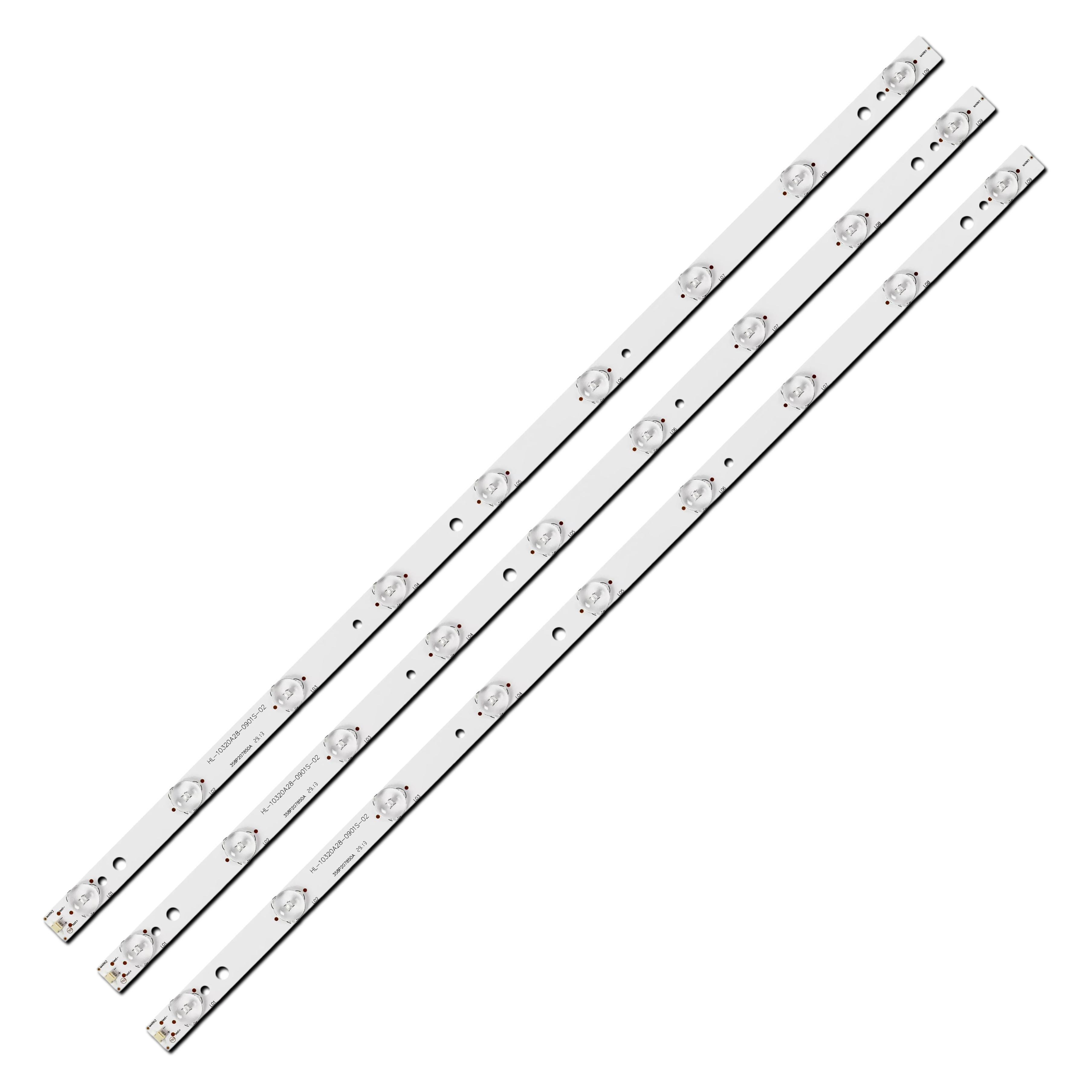 Підсвітка LED для TV HL-10320A28-0910S-02 358P207850A HL-10320A28-0901S-02 358P207850B 32" 3 шт. (ART-11748)