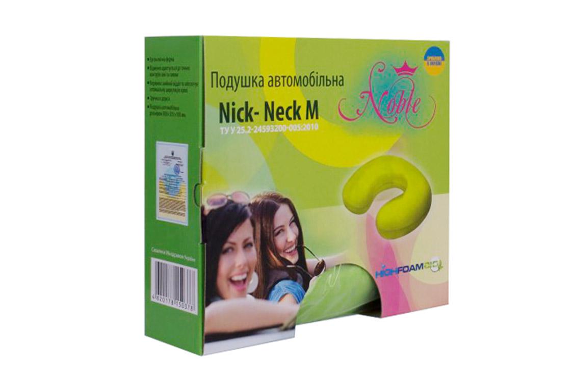 Подушка ортопедична HighFoam Noble Nick-neck для шиї в машину L 29,5x39,5x11,5 см (hf_p0022) - фото 4
