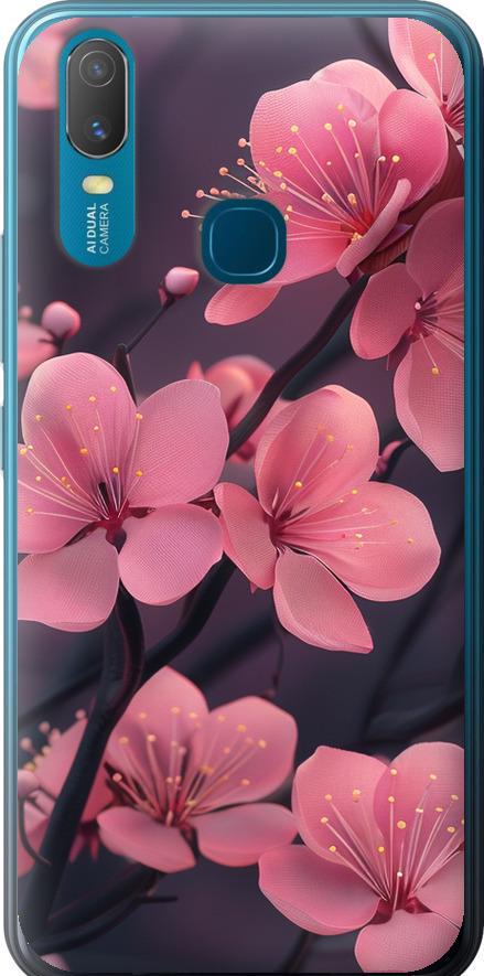 Чехол на Vivo Y11 Пурпурная сакура (6075t-629-42517)