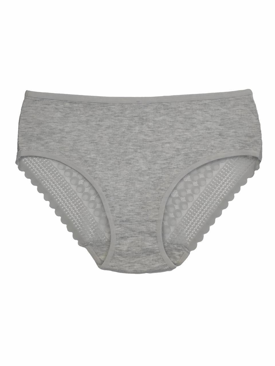 Трусы женские вискозные Dyana Intimates 81 2XL р. 48-50 Светло-серый
