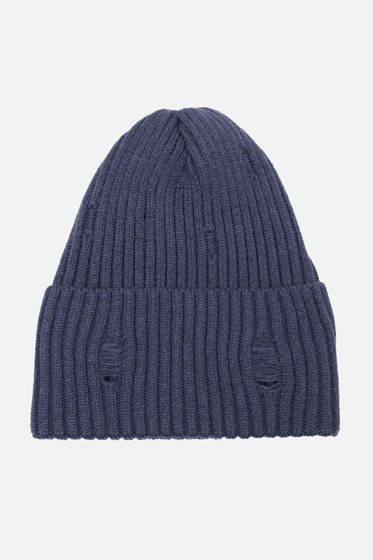Шапка для мальчика 54-56 см Темно-синий (24099939)
