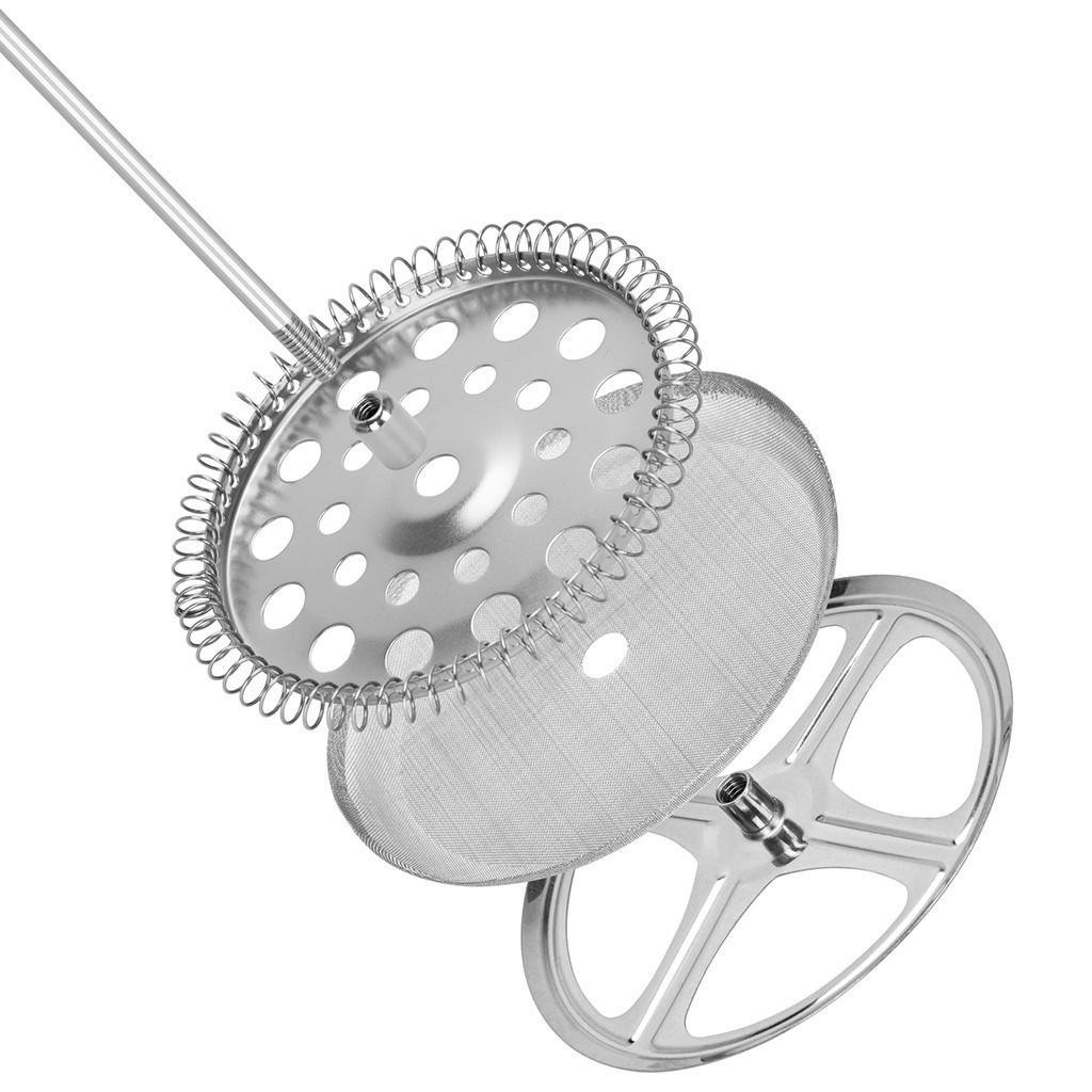 Френч-прес з поршнем Fissman 13,5x8,5x18 см 600 мл із боросилікатного скла (9129) - фото 5 Френч-прес з поршнем Fissman 13,5x8,5x18 см 600 мл із боросилікатного скла (9129) - фото 5