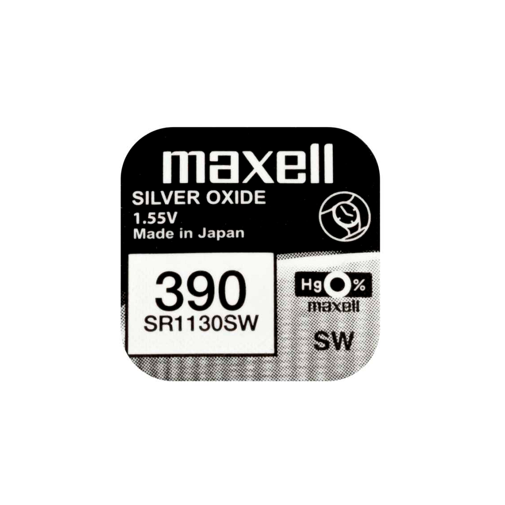 Батарейка MAXELL SR1130SW/390 1 шт. (4902580132064)