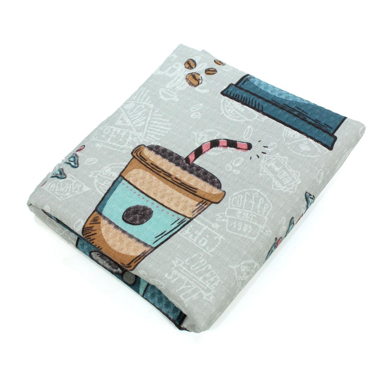 Кухонний рушник 0340 40х60 см Сірий (161035) - фото 2 Кухонний рушник 0340 40х60 см Сірий (161035) - фото 2