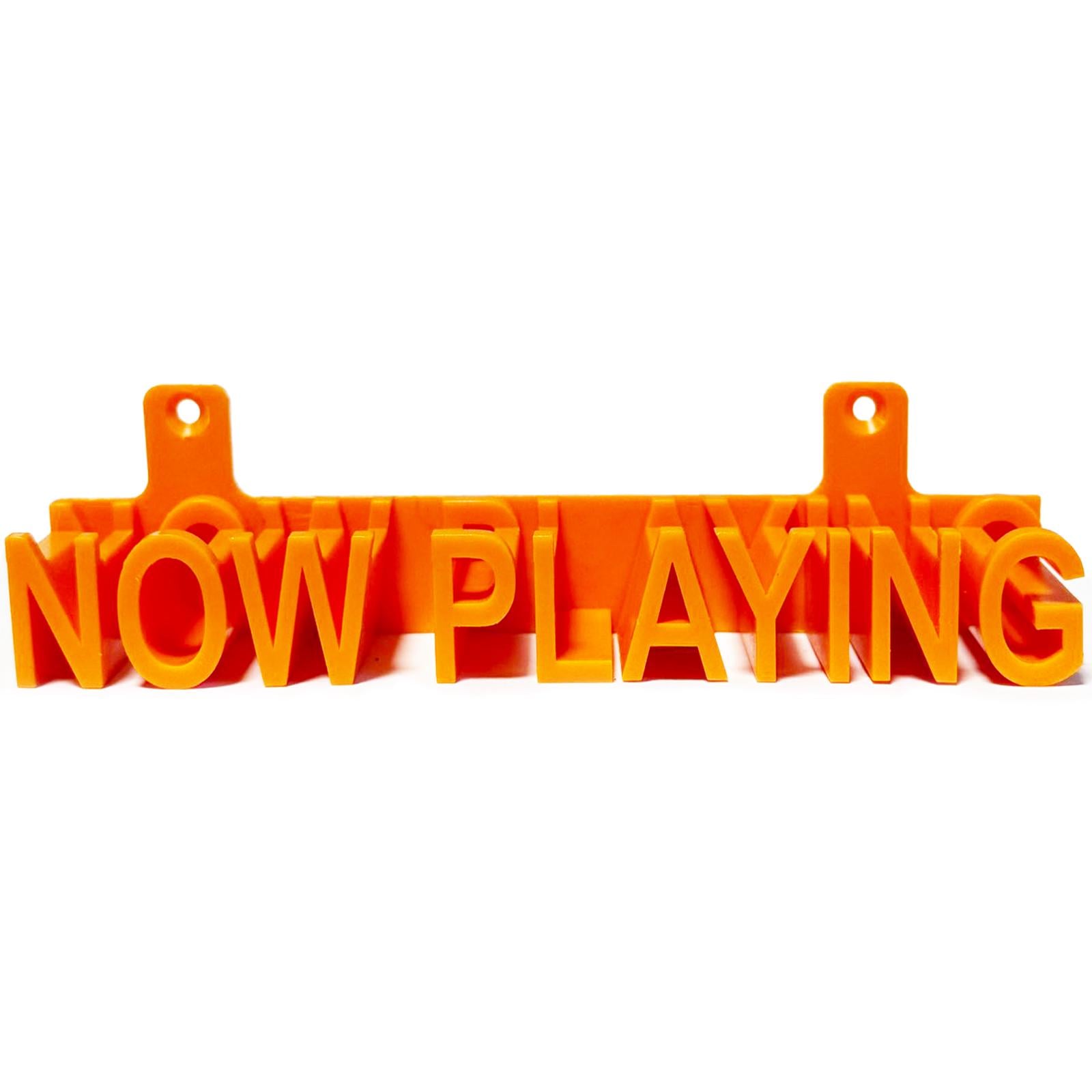 Полка для хранения виниловых пластинок Now Playing Orange (25326643)