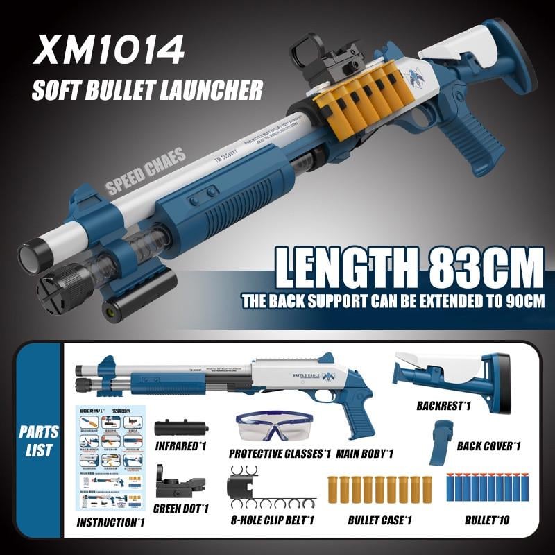 Игрушечный помповый дробовик Magnum Shotgun (1809536978) - фото 2