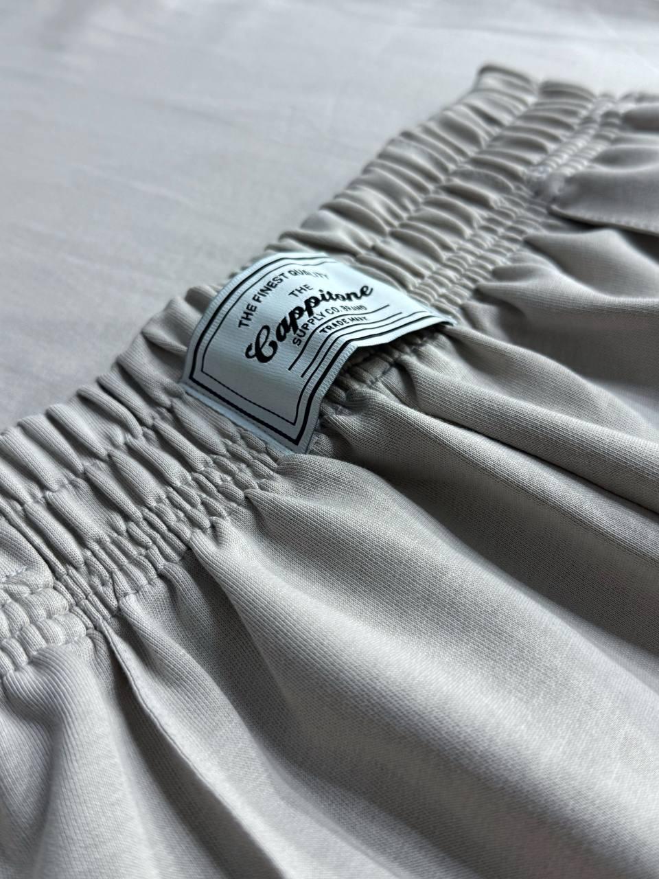 Костюм женский CAPPITONE 101212 футболка и брюки джоггеры со швом L Серый (1688) - фото 3 Костюм женский CAPPITONE 101212 футболка и брюки джоггеры со швом L Серый (1688) - фото 3