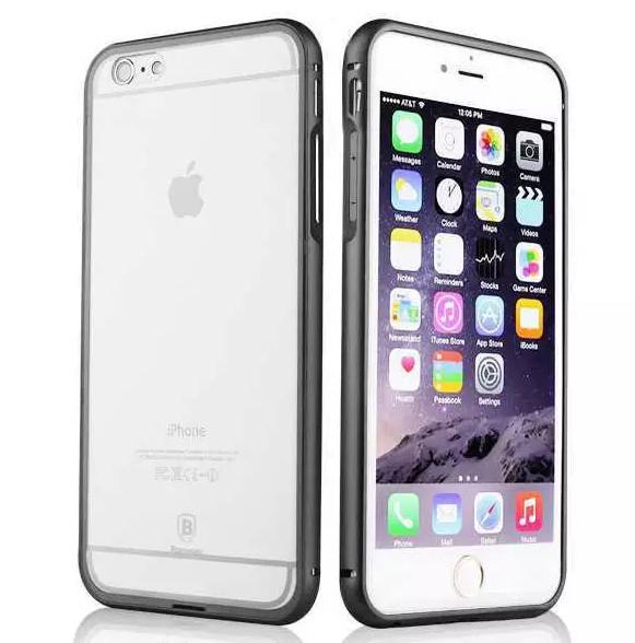 Чохол-накладка Baseus Crystal Series Case for iPhone 6/6S, Dark Gray