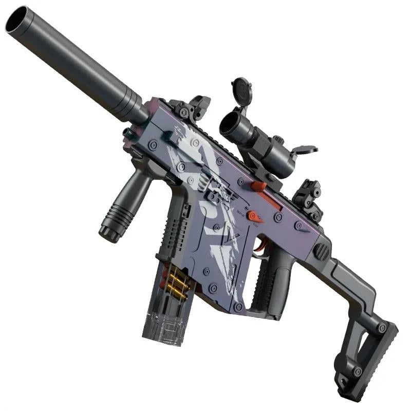 Игрушечный автомат Vector стреляет мягкими шарами с гильзой (2629336814)