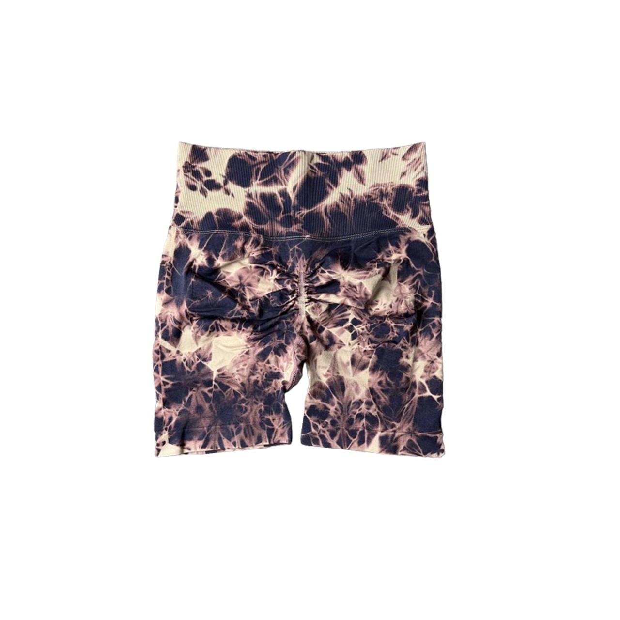 Шорти з мармуровим принтом L Фіолетовий (XSH040000L)