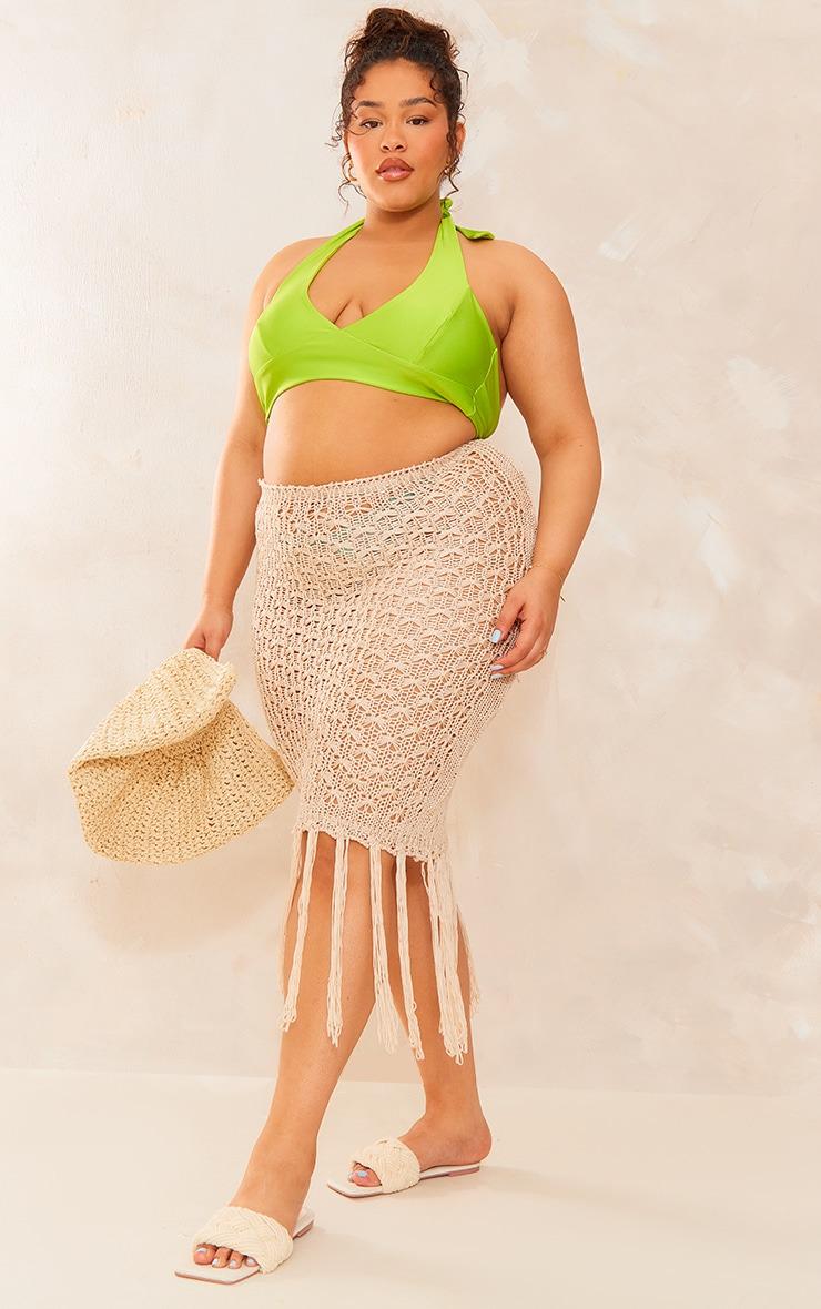 Юбка Pretty Little Thing CNF0548 48 Бежевый