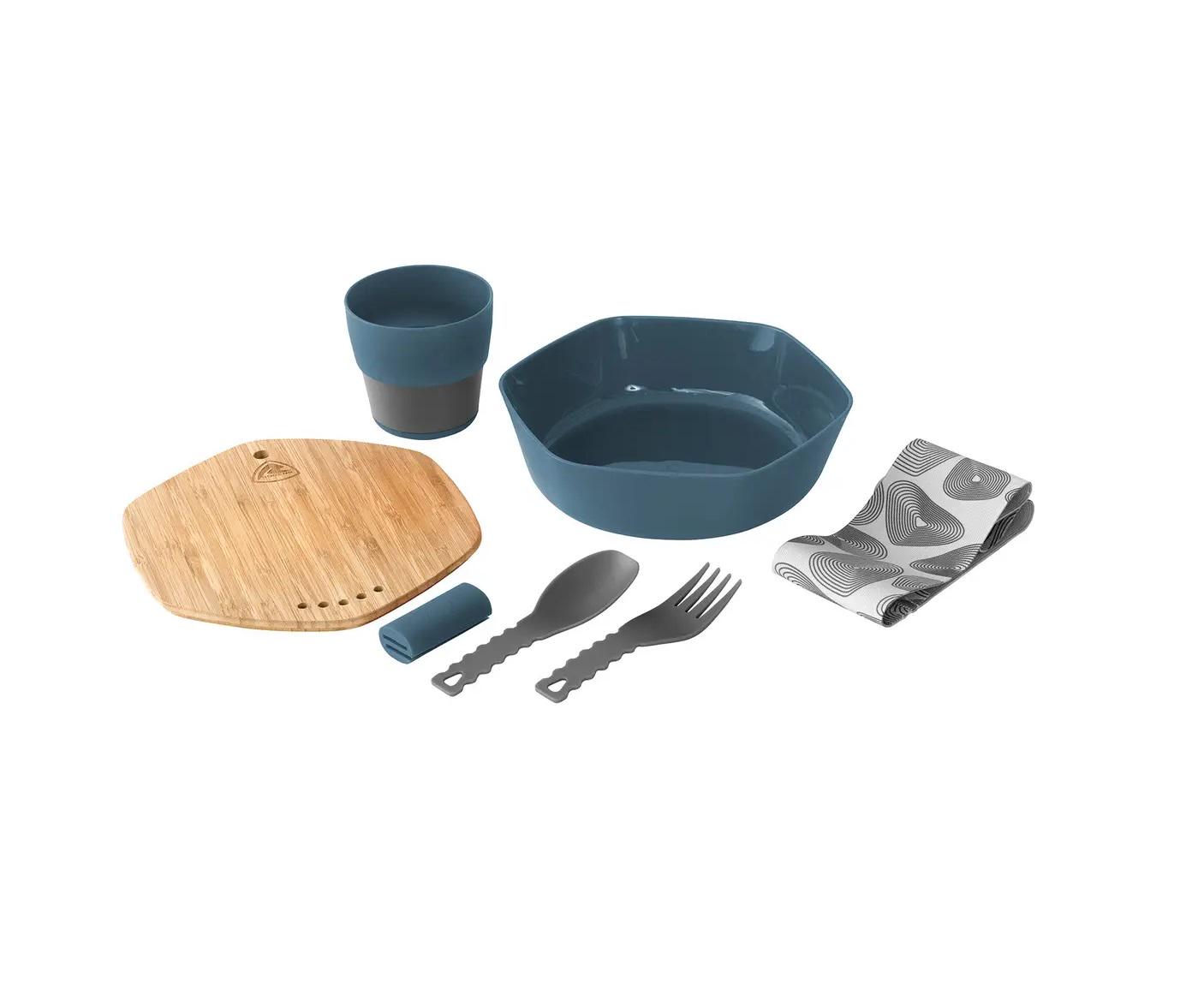 Набор посуды туристической Robens Leaf Meal Kit Ocean (1046-690277)