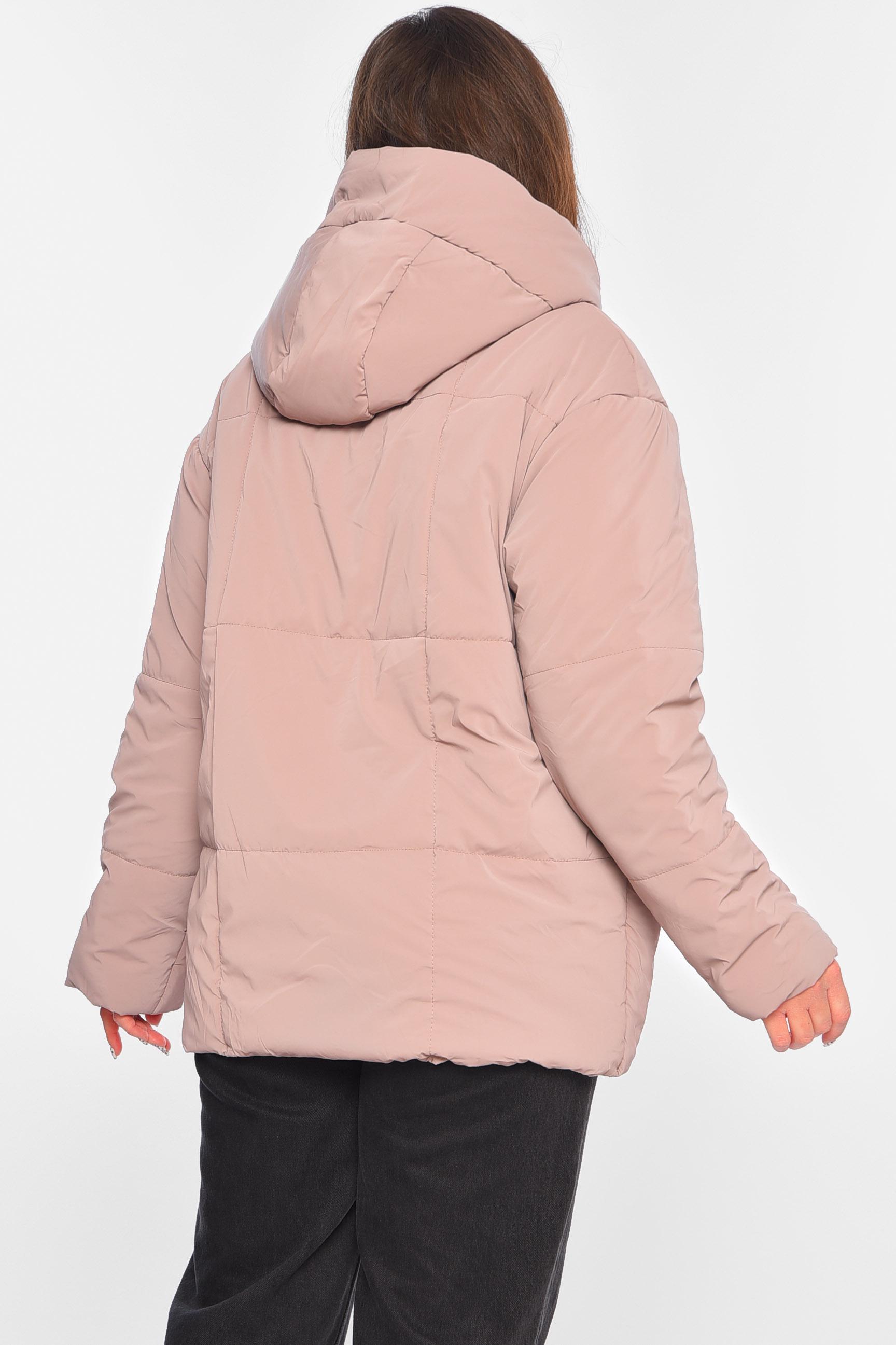 Куртка женская демисезонная M Темно-розовый (196467) - фото 3