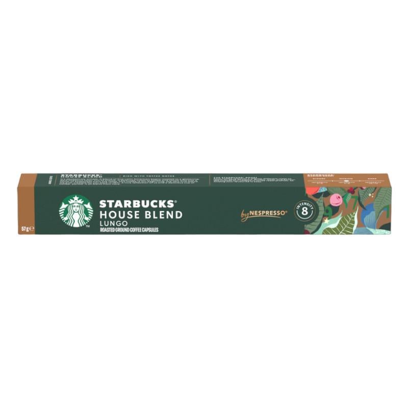 Кава в капсулах STARBUCKS Nespresso House Blend 10 шт.