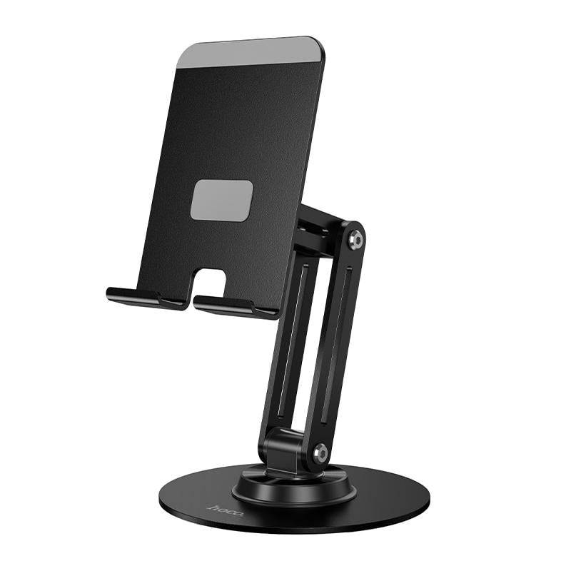 Тримач для телефона Hoco HD15 Suntuoso desktop stand Black (6942007671750)