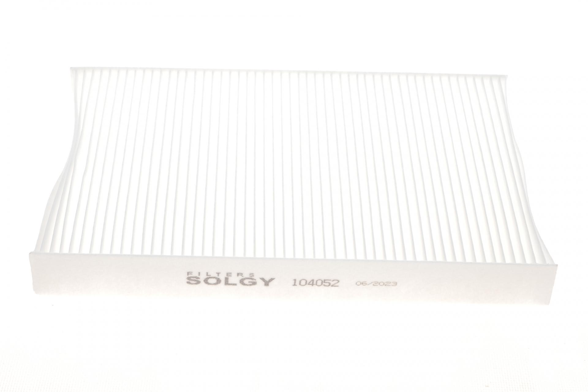Фильтр салона SOLGY для Citroen C2/C3/C4/Peugeot 307/308 00- (104052)