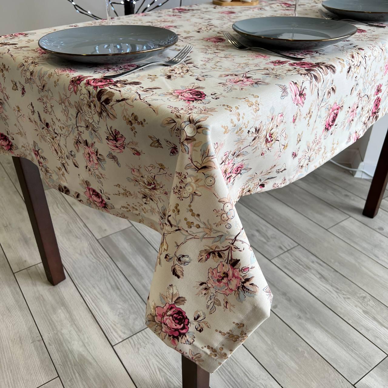 Скатерть водоотталкивающая тефлоновая прямоугольная 140x170 см (30062-p2) Скатерть водоотталкивающая тефлоновая прямоугольная 140x170 см (30062-p2)