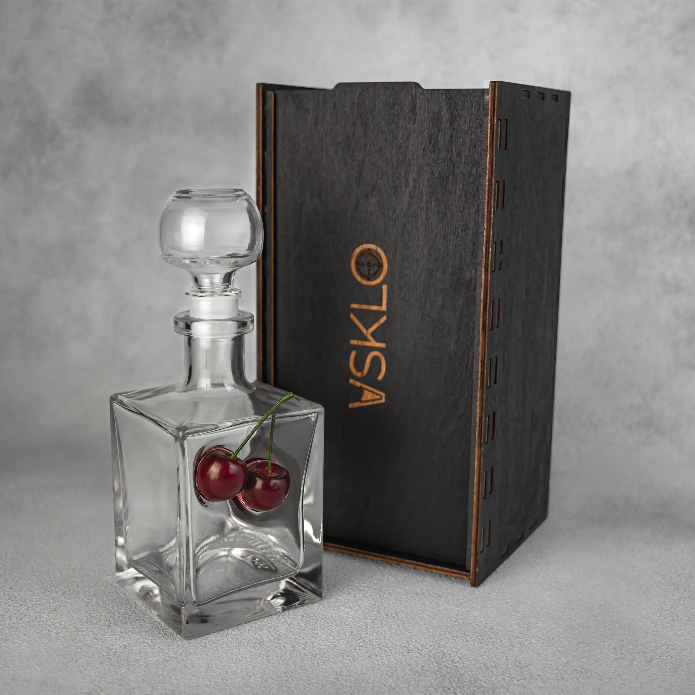 Графин с вишней в подарочной упаковке VSKLO - фото 2 Графин с вишней в подарочной упаковке VSKLO - фото 2