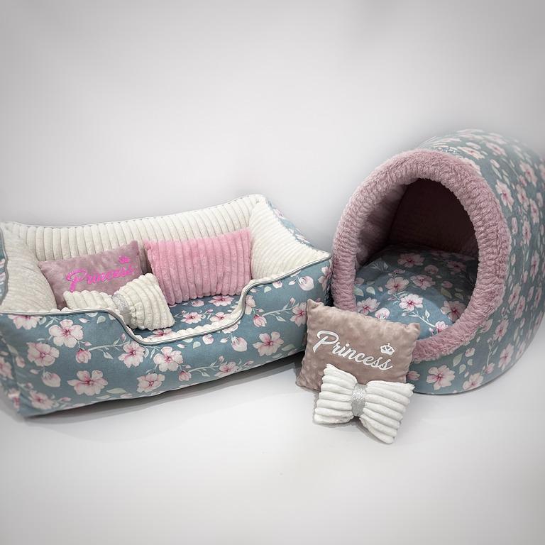 Лежанка для собак Amore mio Cane Бридж Princess до 8 кг 70х50х23 см (DB-0115) - фото 3 Лежанка для собак Amore mio Cane Бридж Princess до 8 кг 70х50х23 см (DB-0115) - фото 3