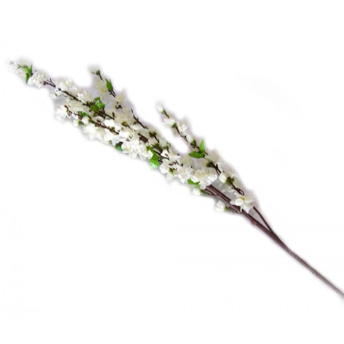 Ветка Сакуры 125 см Белый (24030)
