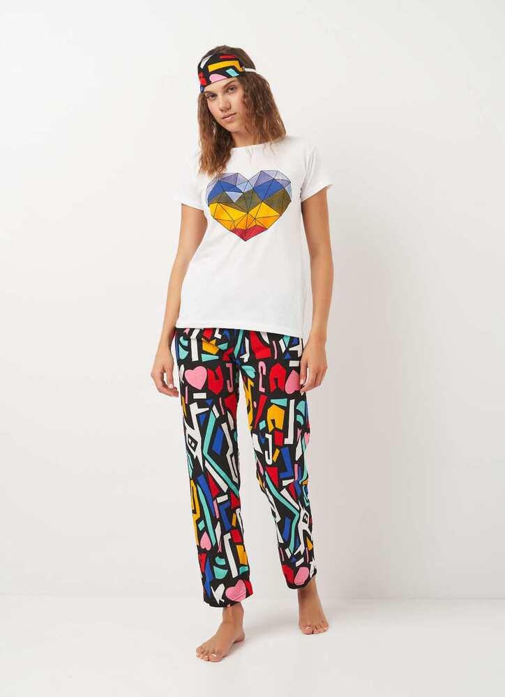 Пижама Carla Mara 1262x01 женская S Белый