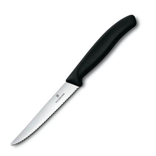 Нож кухонный Victorinox SwissClassic Steak для мяса 11 см Black (Vx67233.20) Нож кухонный Victorinox SwissClassic Steak для мяса 11 см Black (Vx67233.20)