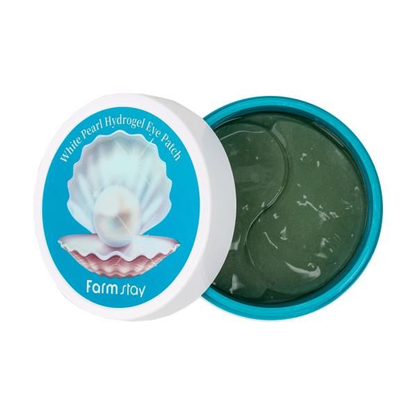 Патчи для глаз гидрогелевые с жемчугом FarmStay White Pearl Hydrogel Eye Patch 60 шт. (1895902465)