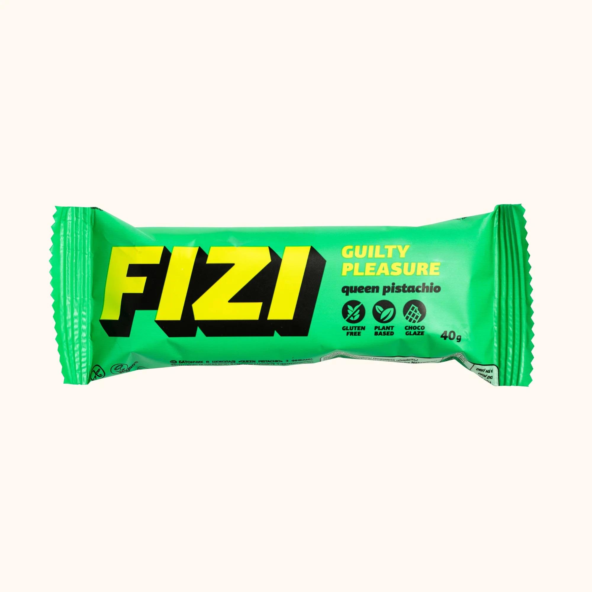 Батончик Fizi GUILTY PLEASURE Queen Pistachio 40 г