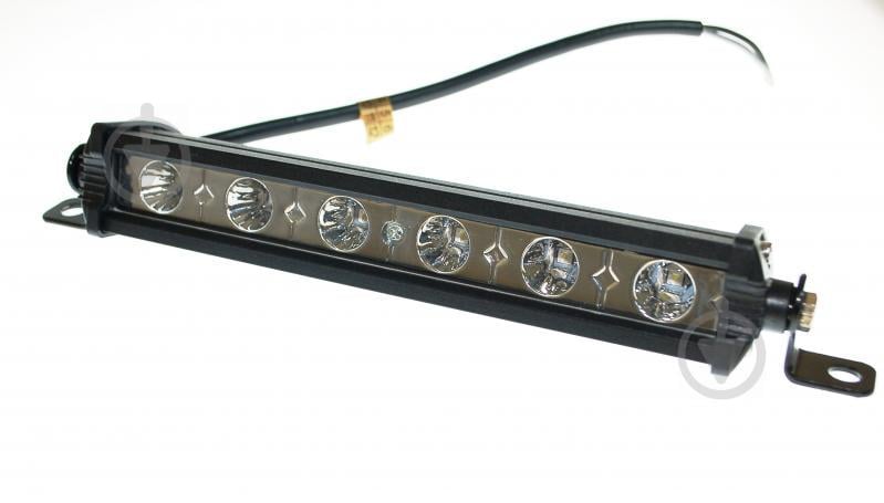 Светодиодная фара AllLight E-18W однорядная 6chip OSRAM 3535 spot 9-30V