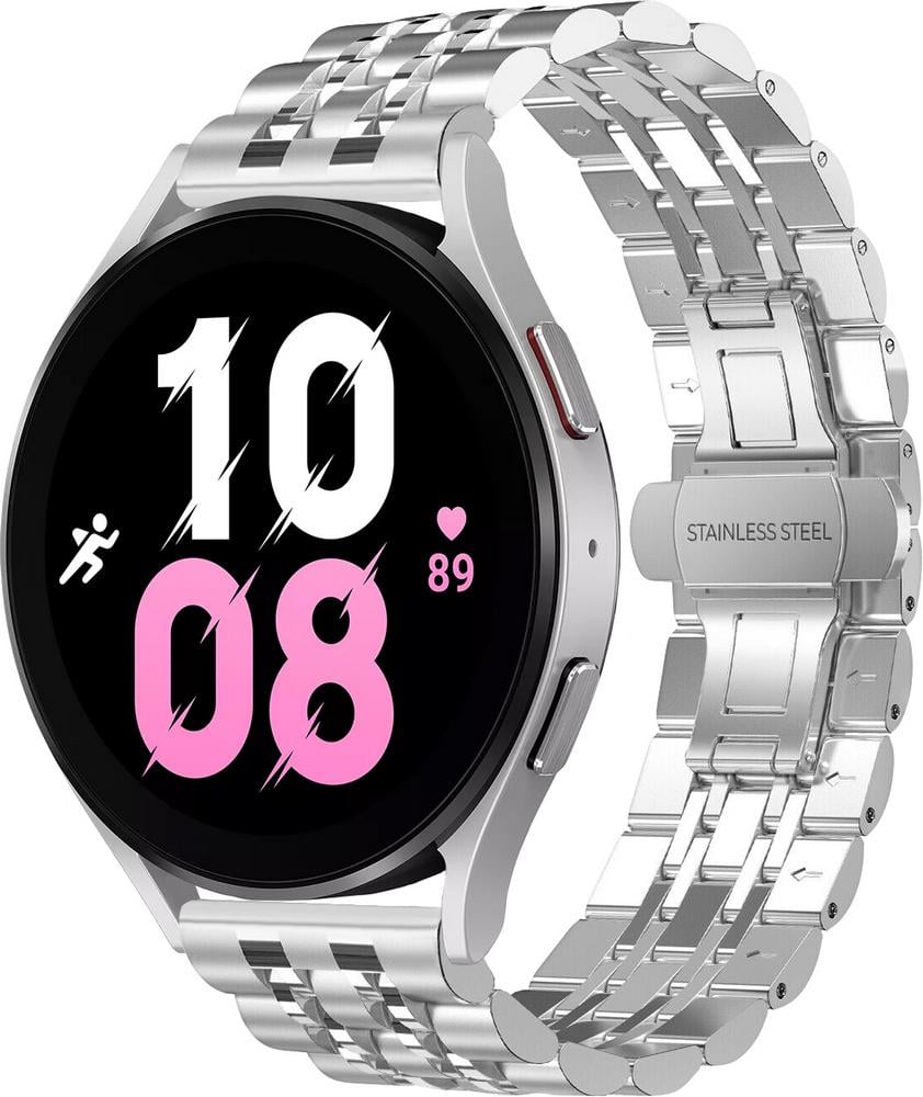 Браслет металлический Spinye для Galaxy Watch 5 44 мм Silver (29601-59)