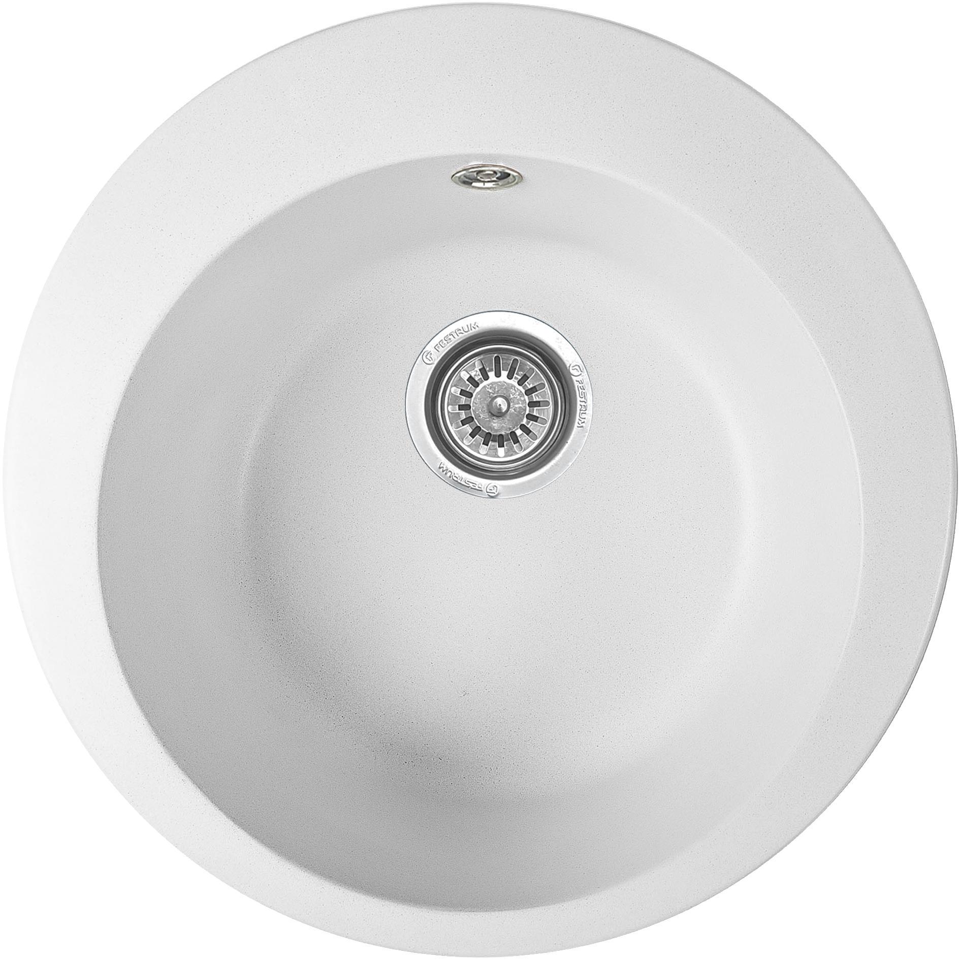 Мойка кухонная Valetti 7N 500x500 мм Белый (11646261)