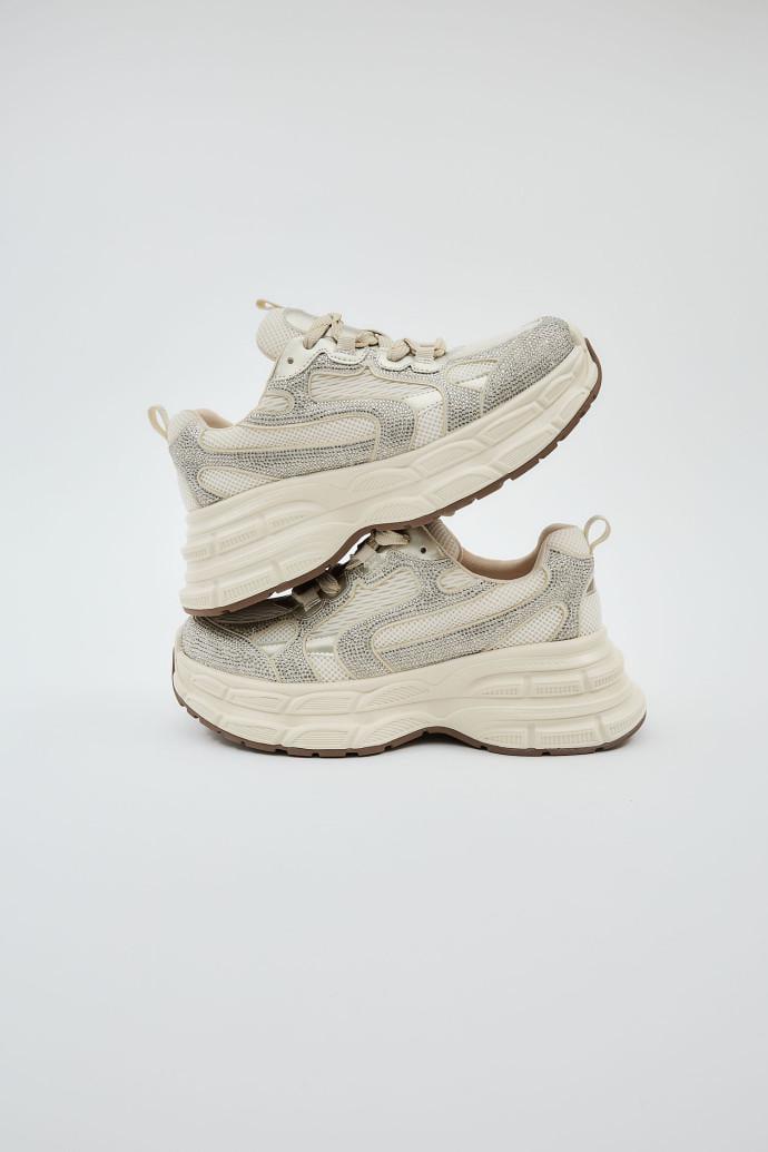 Кроссовки женские демисезонные LONZA р. 36 Бежевый (198938) - фото 5 Кроссовки женские демисезонные LONZA р. 36 Бежевый (198938) - фото 5